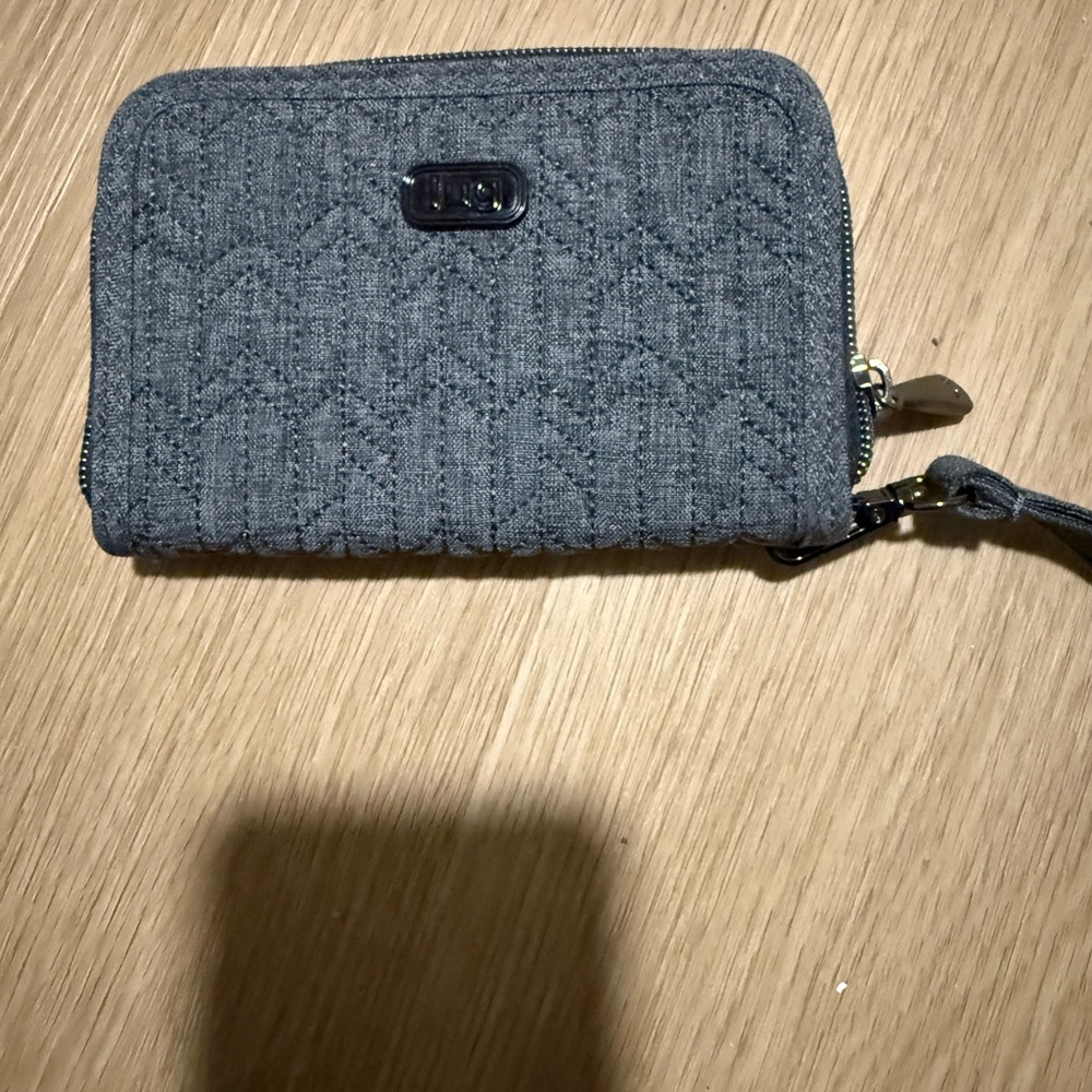 Lug Rodeo Wallet in Gray and Black